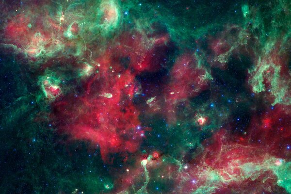 Constelación Galáctica de Cygnus cerca de la vía láctea