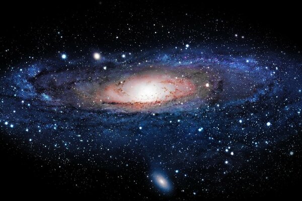 Licht von den Sternen in einem unglaublich schönen Universum