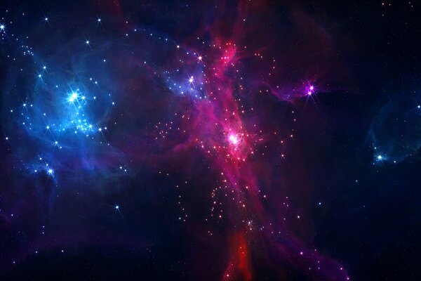 Constellations lumineuses dans l espace