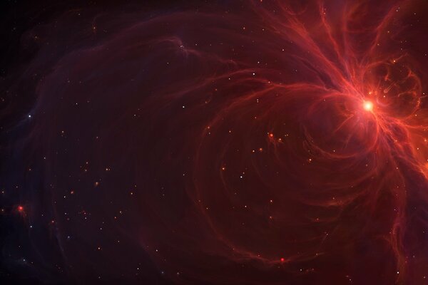 Nebulosa cosmica e radiazione stellare