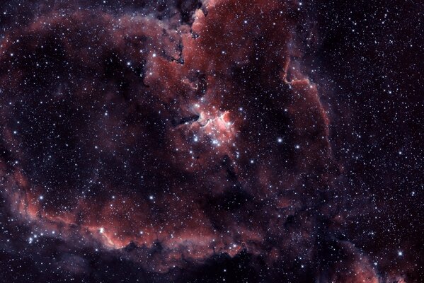 Pink Heart Nebula IC 1805