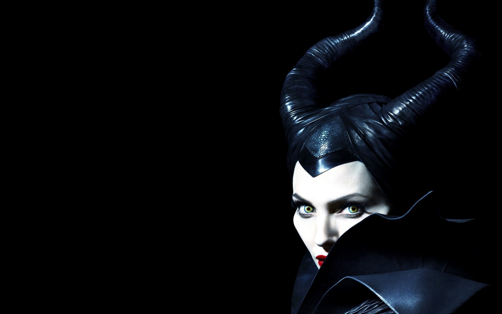 adventure celebrity actress magic black background views maleficent angelina jolie fantasy