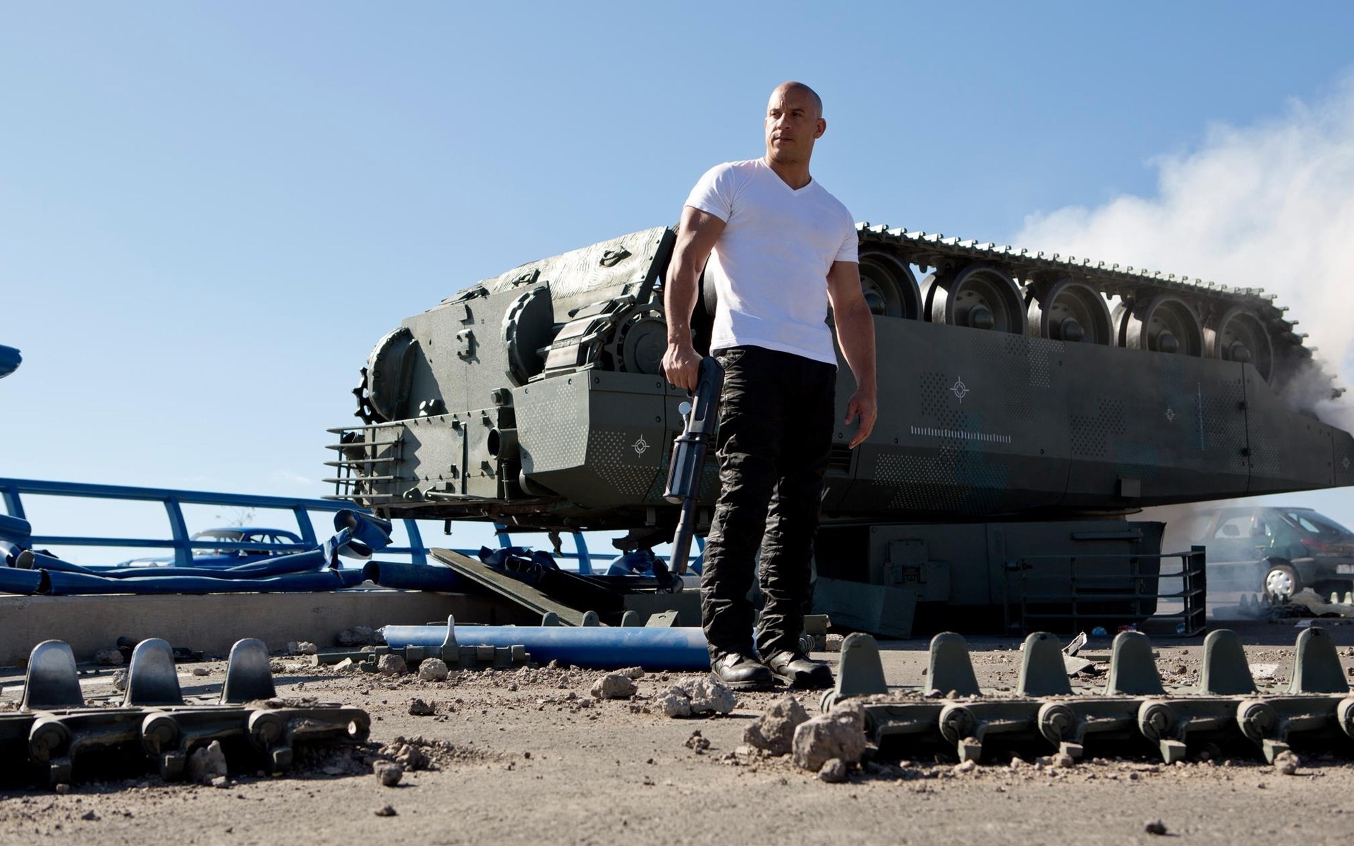 dominique torreto rapide fast and furious 6 vin diesel réservoir ciel film acteur