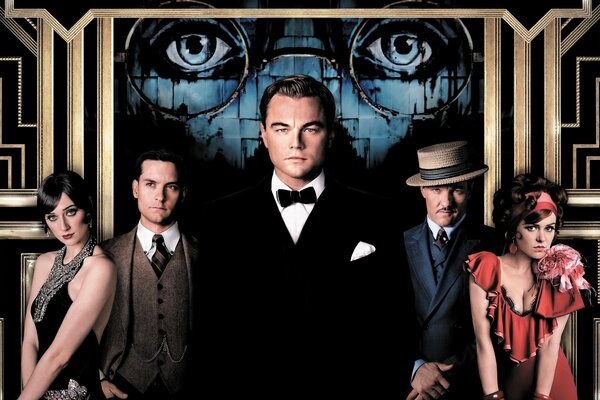 The Great Gatsby poster with DiCaprio