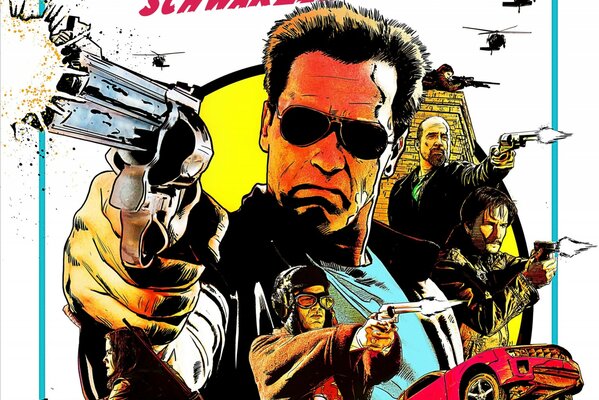 Arnold Schwarzenegger, the return of the hero