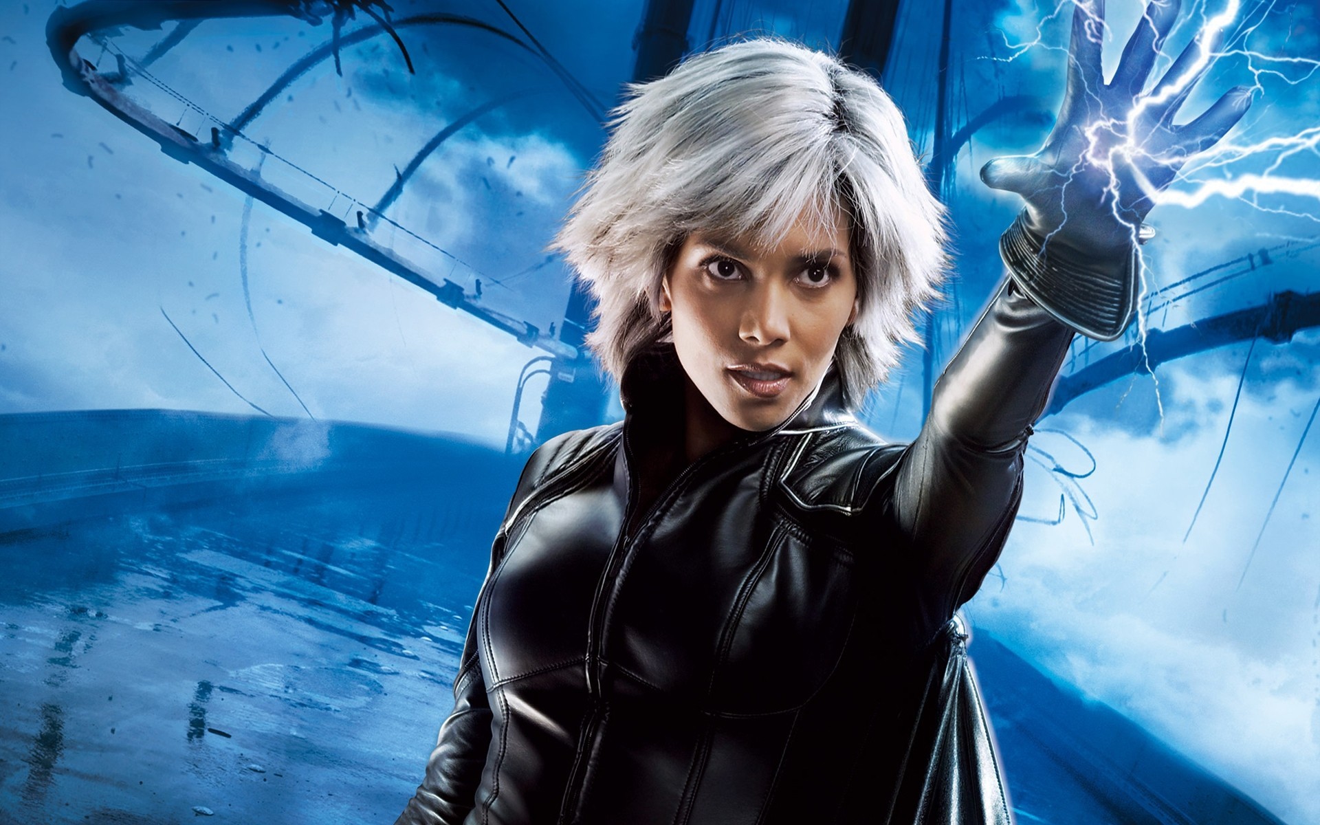 tempesta ponte halle berry temporale x-men x-men fulmine