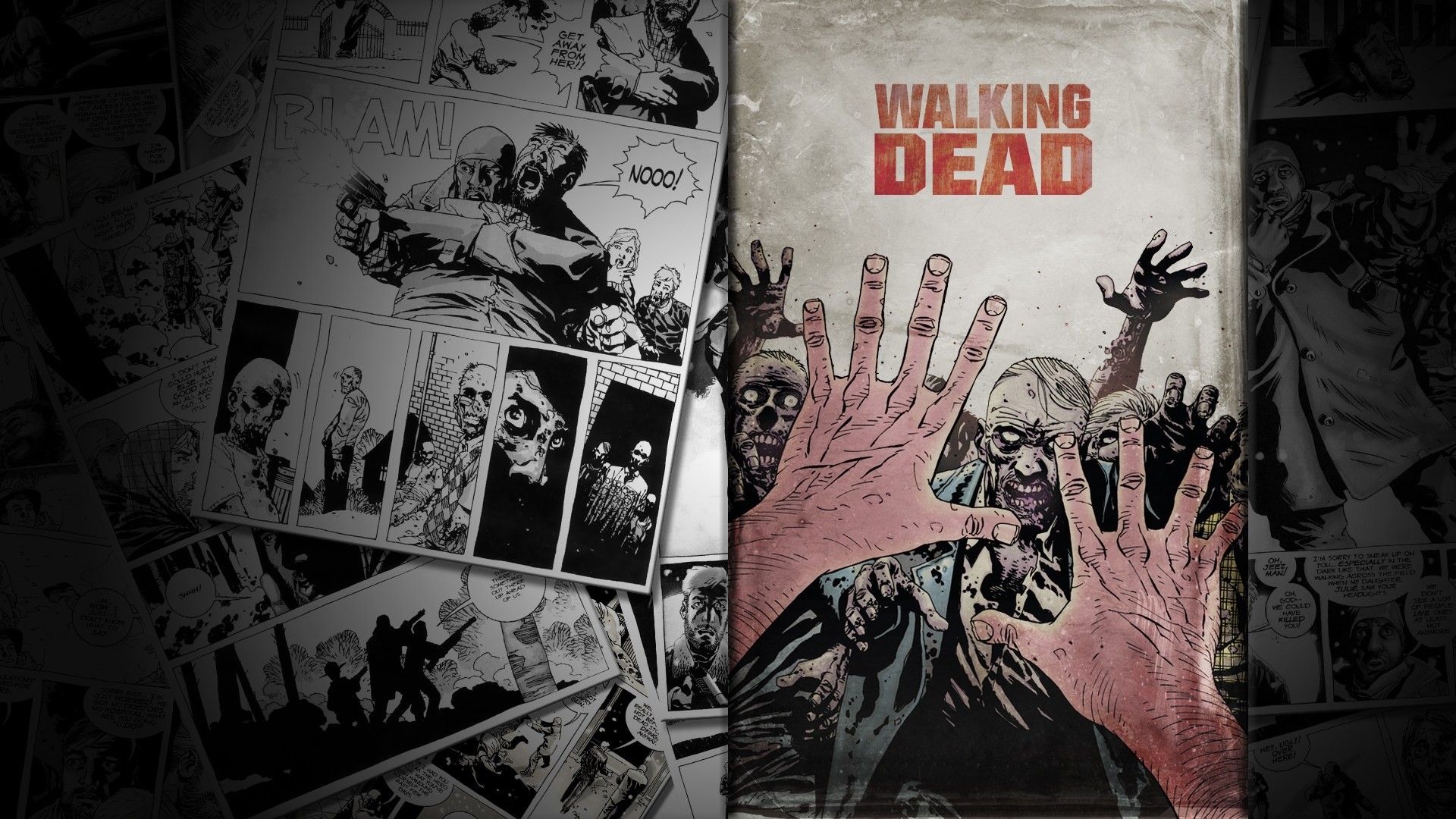 the walking dead komiksy zombie