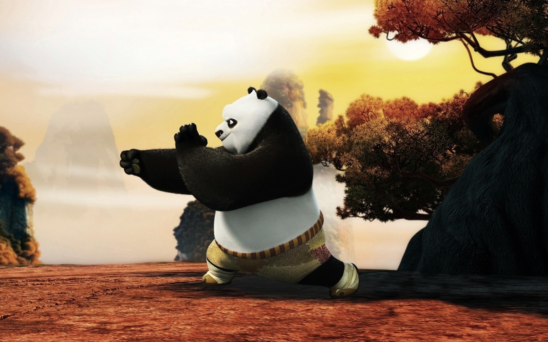 dibujos animados kung fu panda panda po