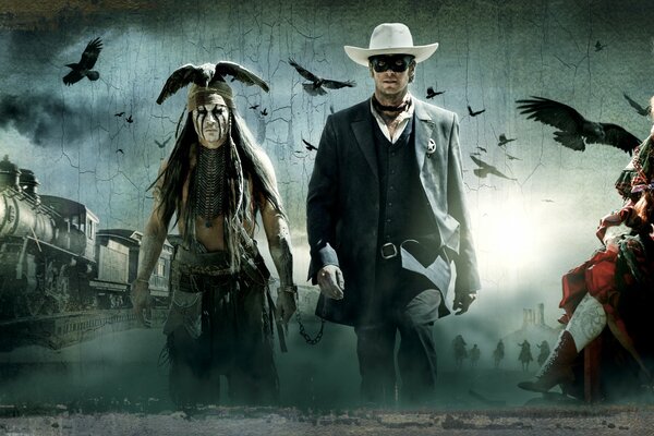 Johnny Depp Western The Lone Ranger