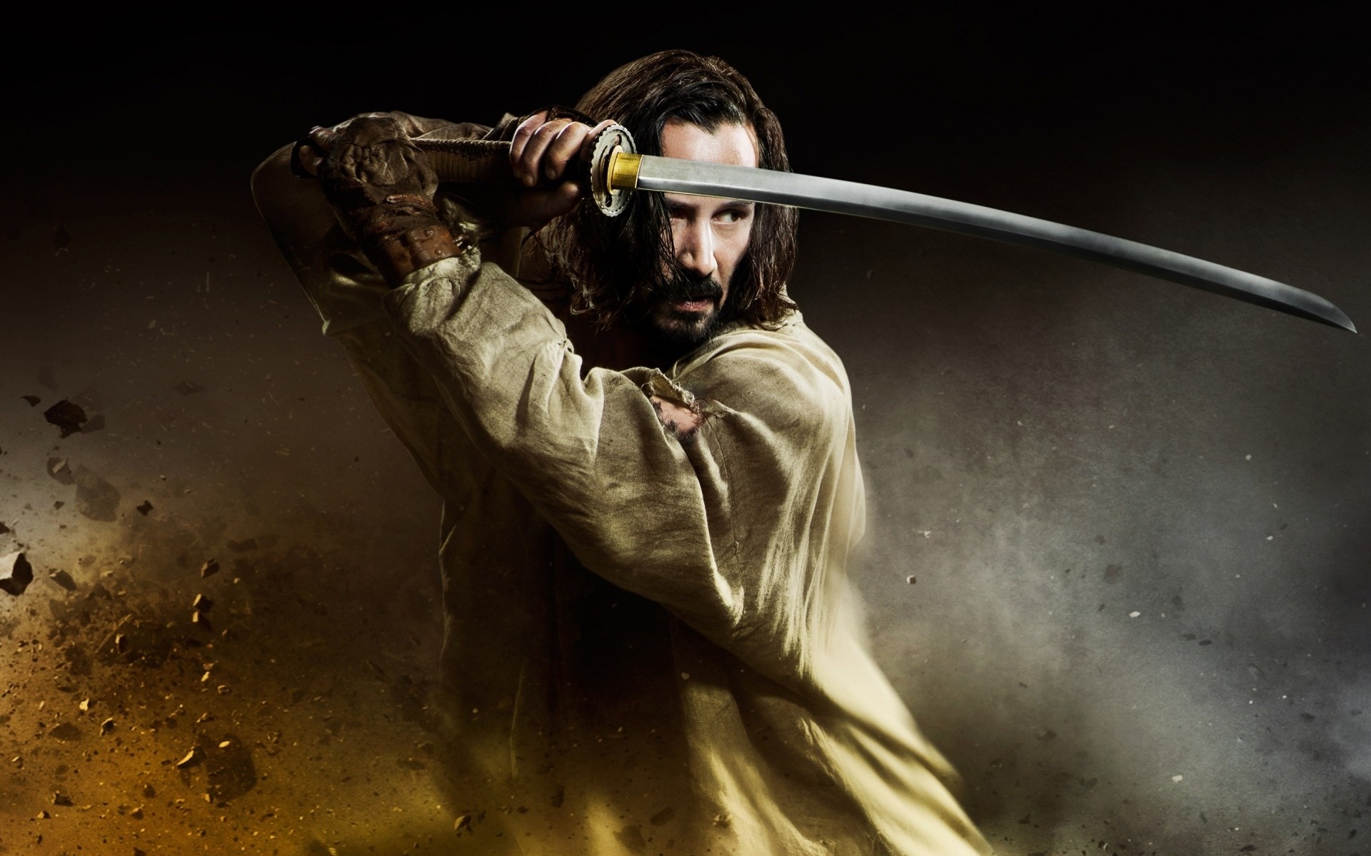 waffe abenteuer action ansicht keanu reeves 47 ronins samurai fantasien krieger katana