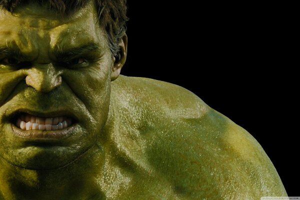 Marvel Hulk close-up