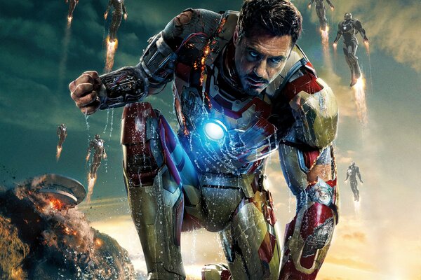 Iron Man im Anzug