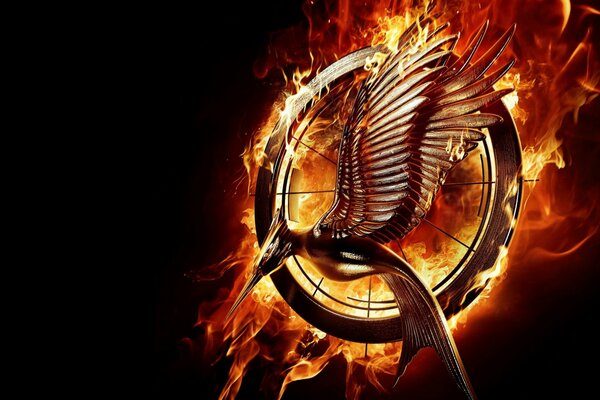 Hunger Games oiseau en feu