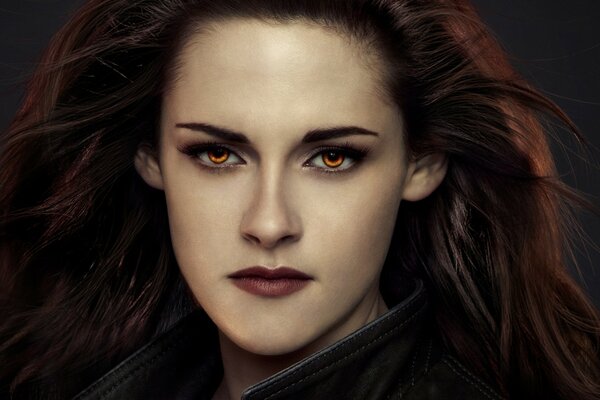 Kristen Stewart como bella. crepúsculo