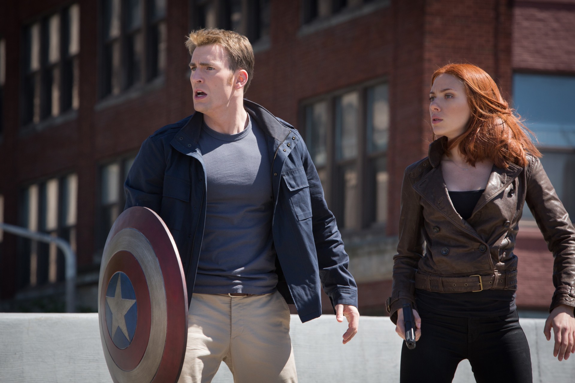 capitán américa scarlett johansson steve rogers natasha romanova chris evans