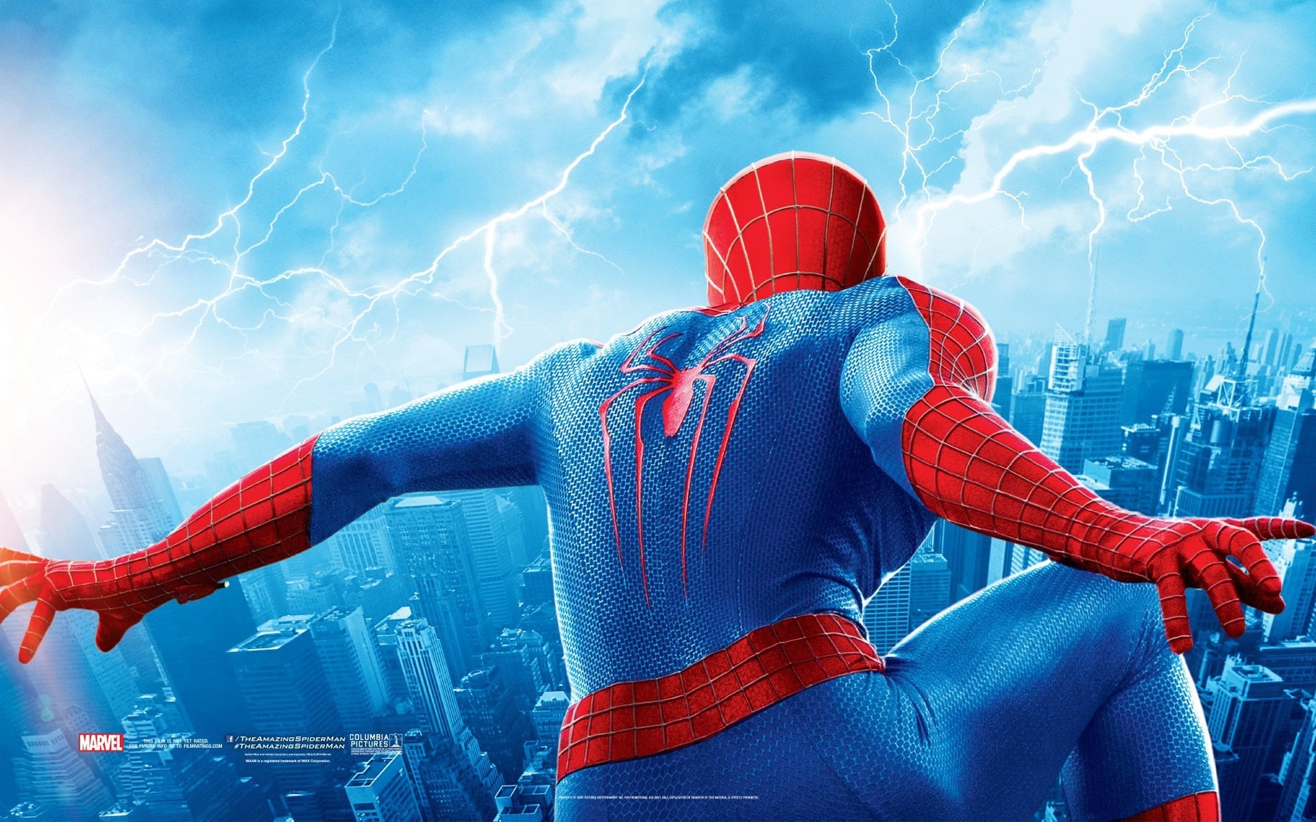 amazing new spider-man haute tension 2014 andrew garfield