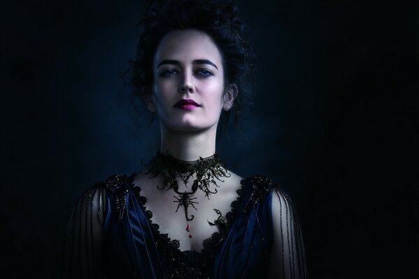 Eva Green dark image beautiful girl