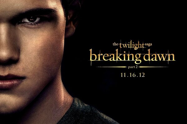 Affiche du personnage de Jacob Black du film Twilight. Saga. Dawn: Partie 2»