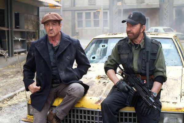 Sylvest stallone di The Expendables 2