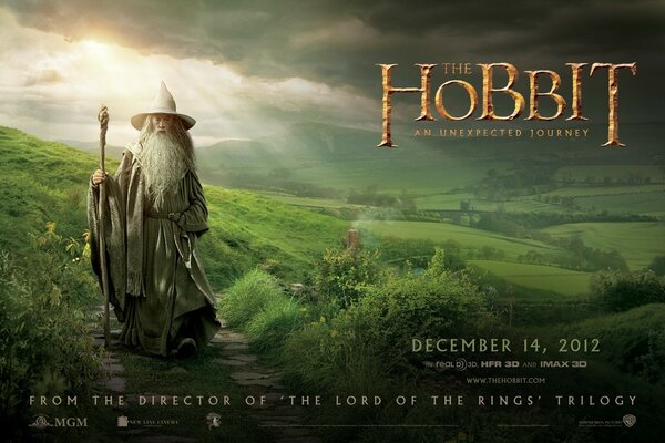 The Hobbit just in the movies don t forget to watch