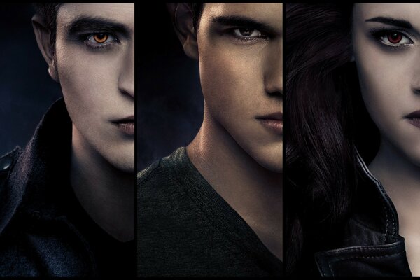 Bella Swan und Edward Cullen als Vampire