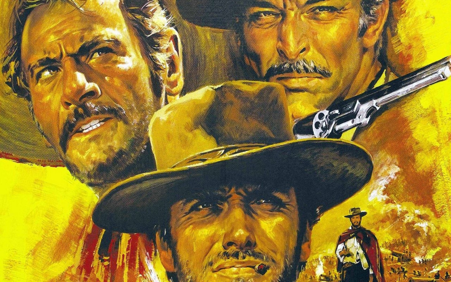 bene due clint eastwood lee van cleef eli wallach sergio leone genere 1966 uomini ognuno troverà il suo stile. western avventura obiettivo film tre uno regista male