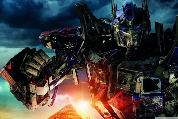 Robot Transformer enorme Optimus