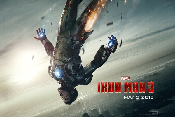 Poster for the movie iron Man 3