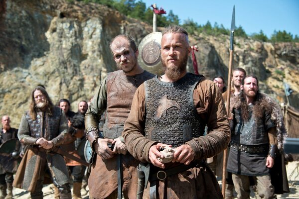 Image of a series from the historical drama Vikings