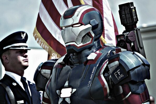 Iron Man ist auch ein Patriot