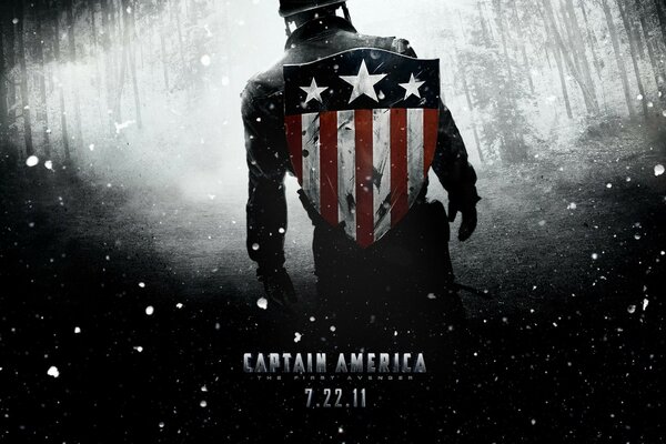 Affiche du film Captain America