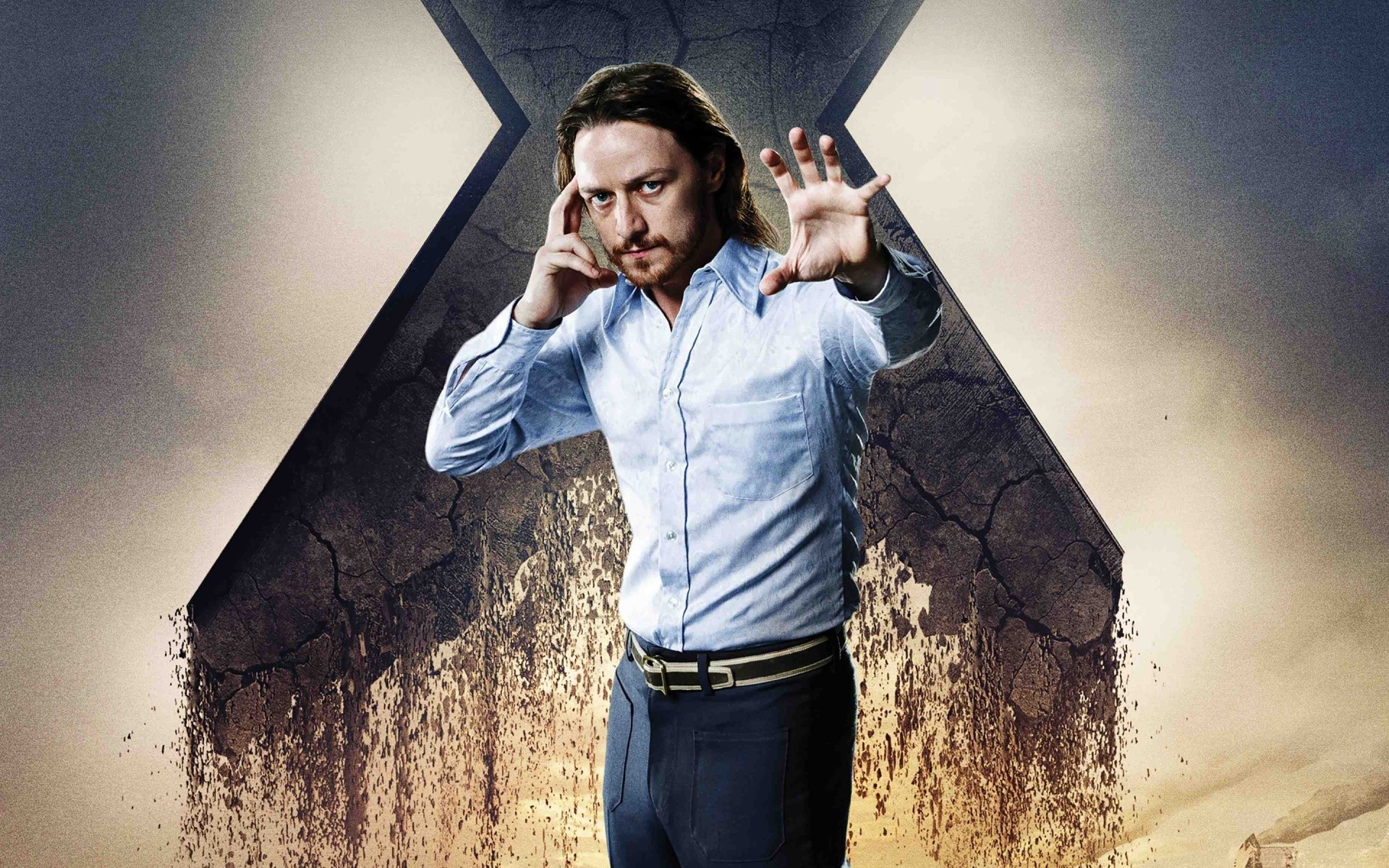 gwiazdy james mcavoy widok x-men marvel superbohaterowie dni przyszłej przeszłości aktorzy charles xavier