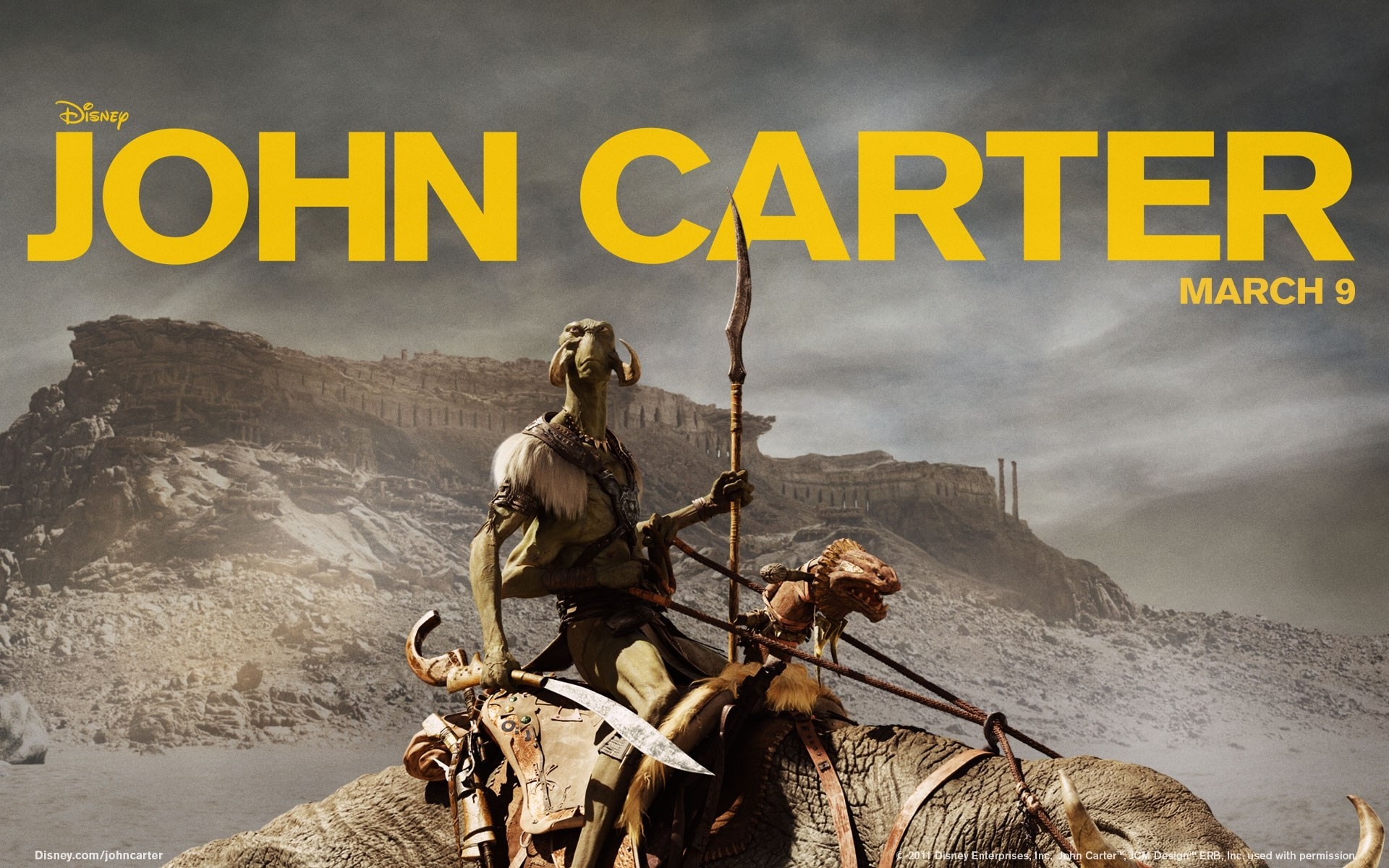 ficción john carter fantasía