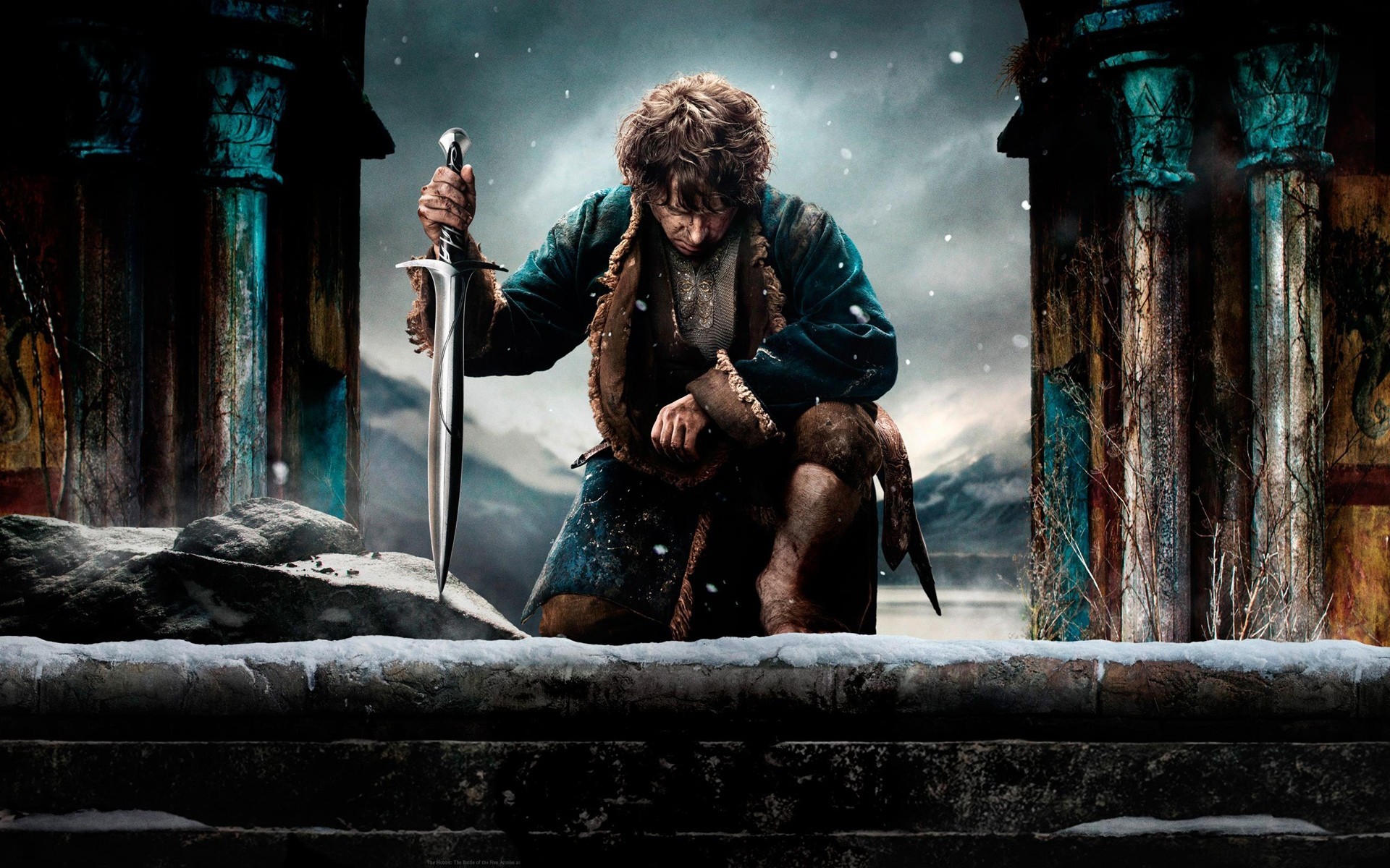 martin freeman peter jackson armes aventure neige hobbit fantaisie acteurs bilbo baggins