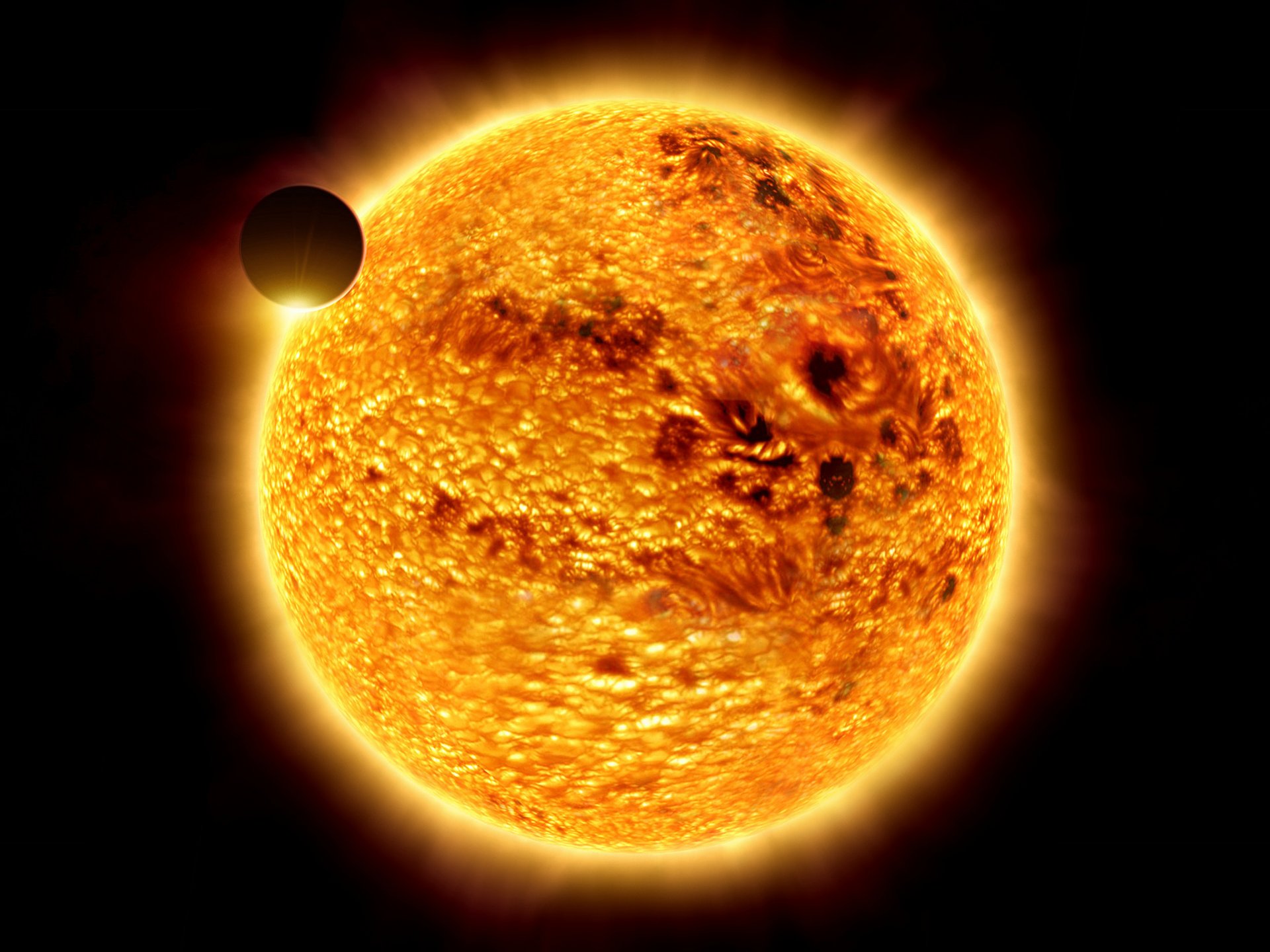 pace planet sun light