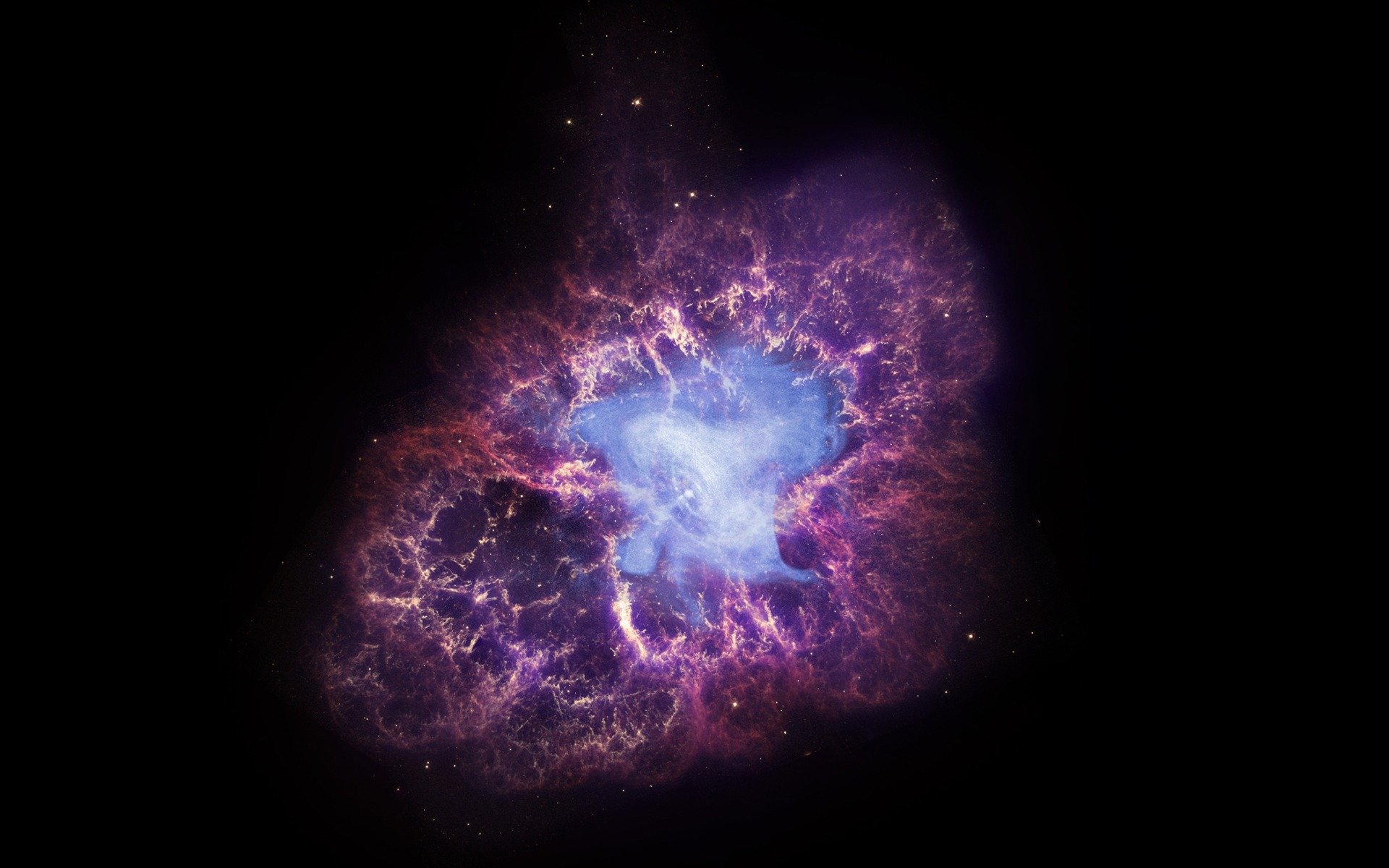 cosmos crab nebula darkne