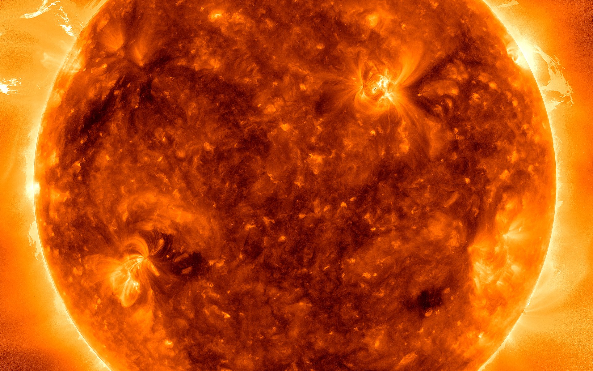 observatorio de dinámica solar sol calor infierno