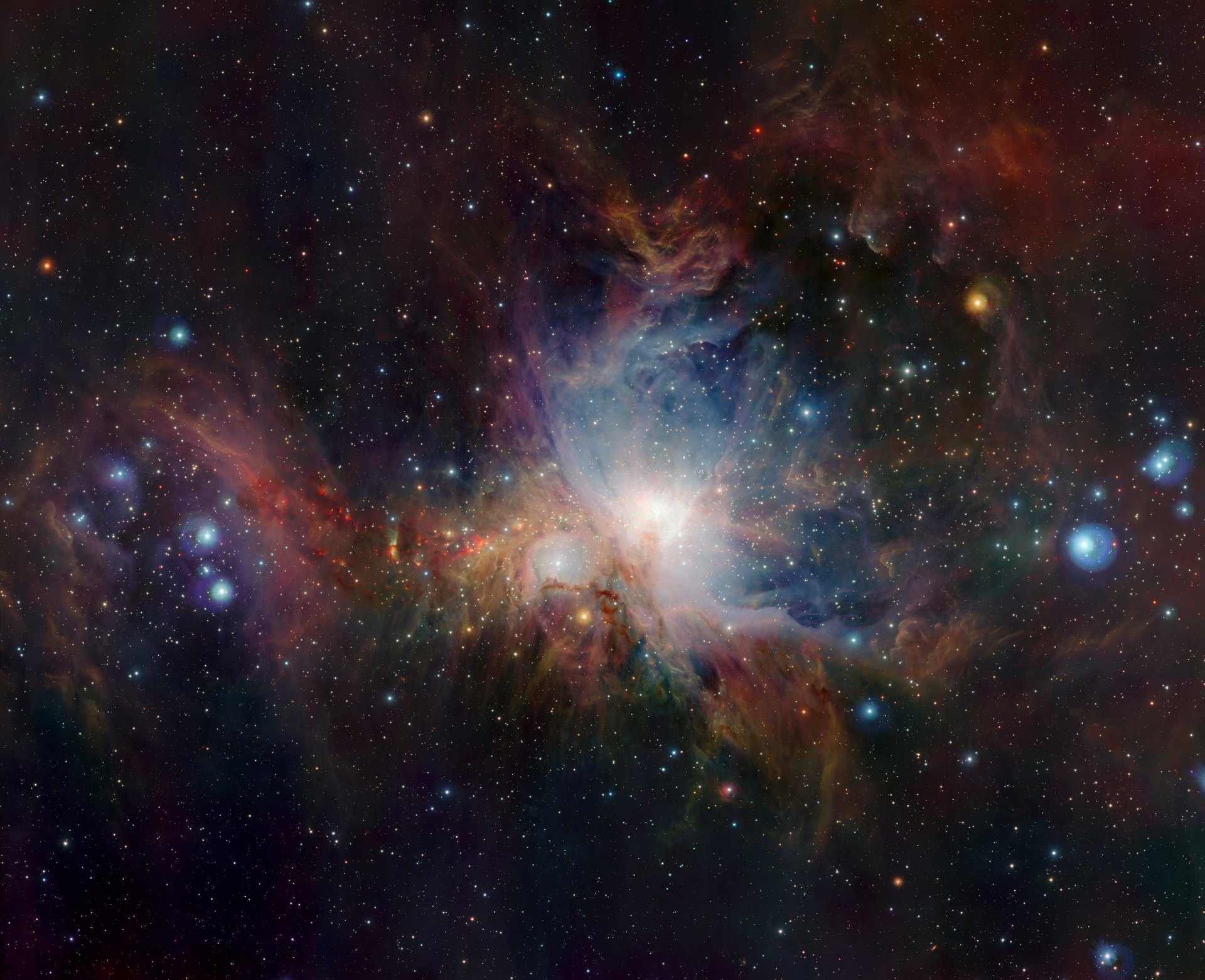 messier 42 mgławica orion konstelacja gwiazdy