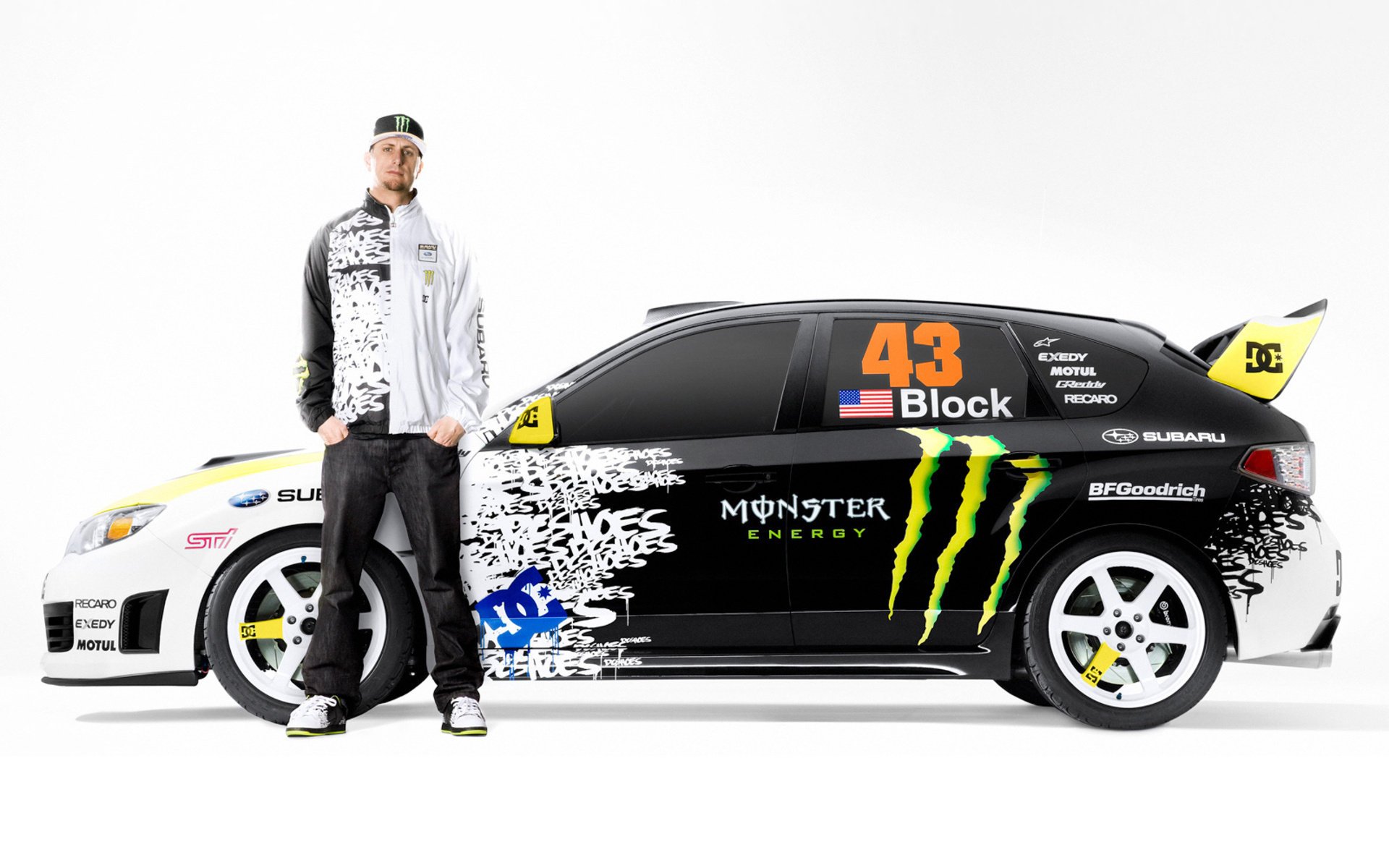 ken block enegy subaru 43 monster