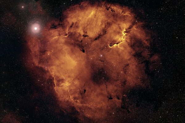 Stelle cosmiche e spazio nella nebulosa