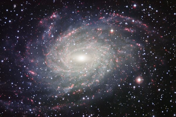 Spiral galaxy ngc 6744 similar to the Milky Way