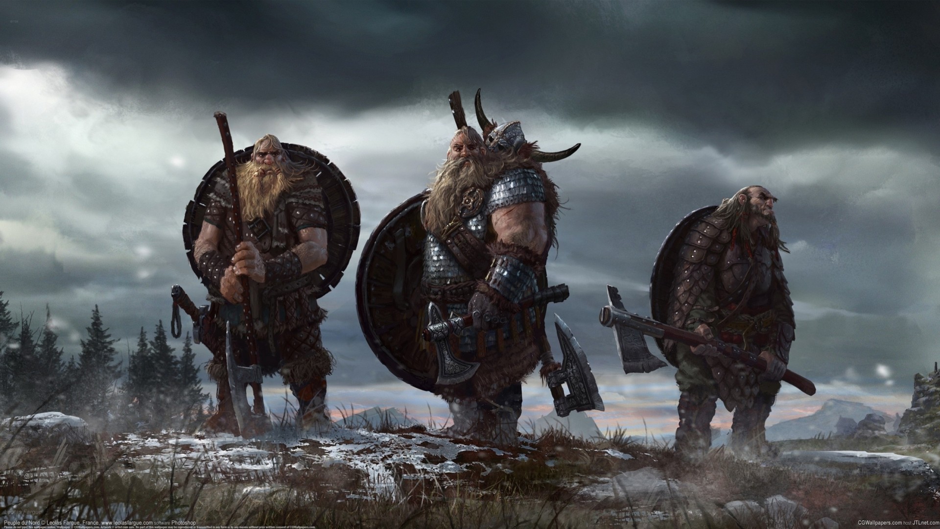 leolas fargue vikings men