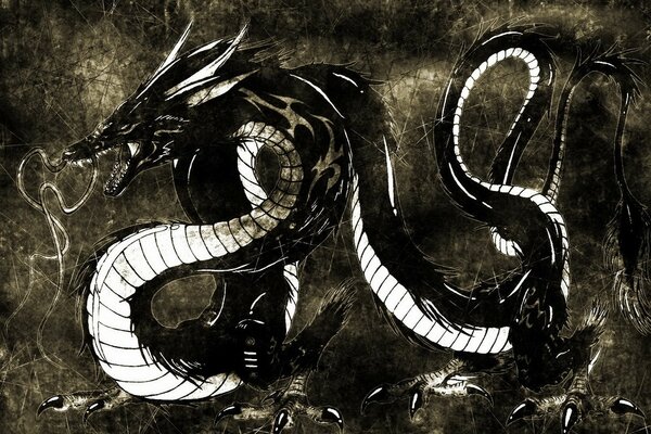L année prochaine du dragon noir