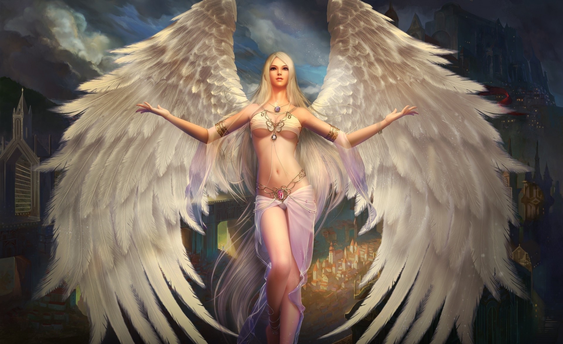 angel art game fantasy