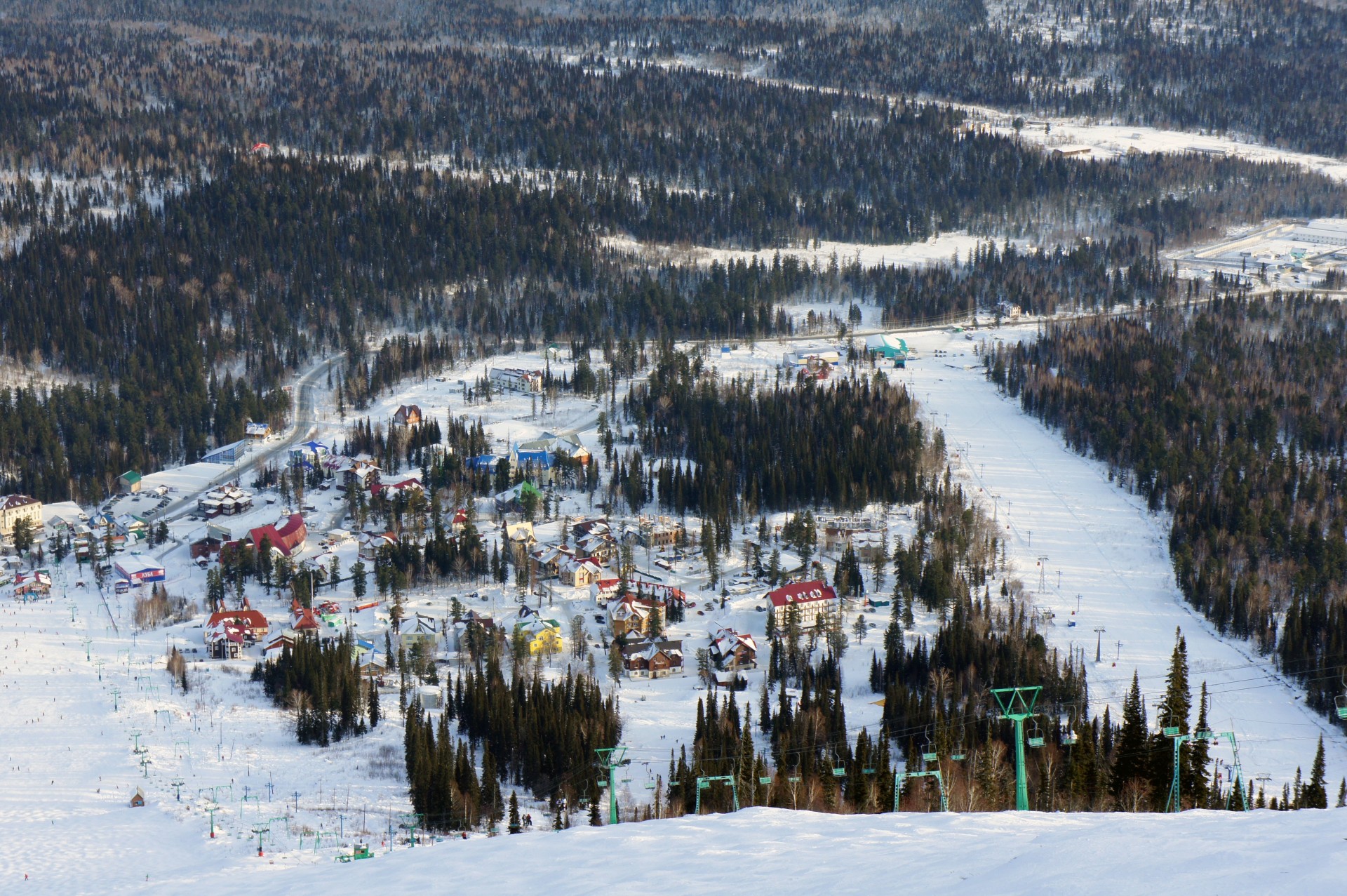 mountain winter nature