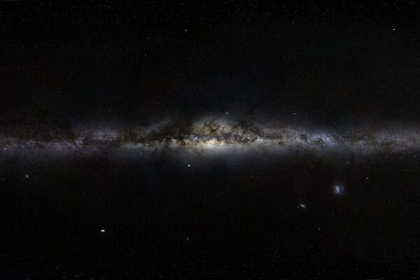 Spettacolare nebulosa oscura cosmica