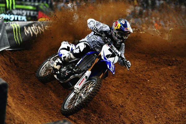 Professional motocross racer James Stewart