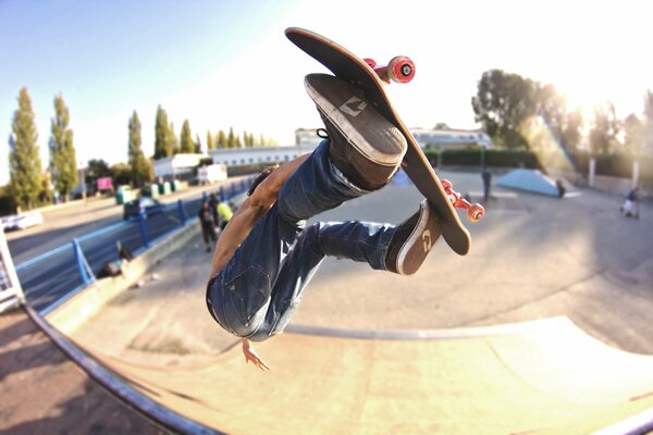 Clases de Skateboarding en el parque