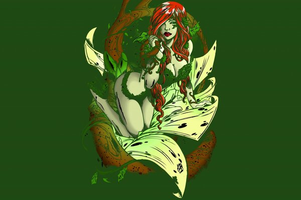 Poison Ivy Komiksy Rysunek