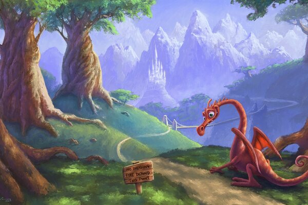 El camino a casa del pequeño dragón